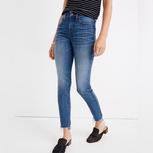 Madewell 9" High-Rise Skinny Crop Jeans - Picture 1 of 9
